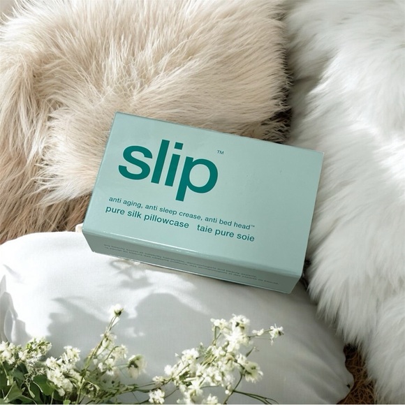 slip Other - New Slip Pure Silk Queen Size Invisible Zip Pillowcase Pistachio